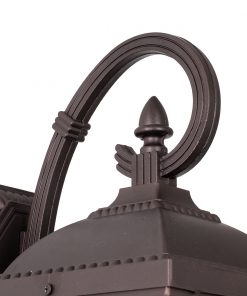 GloboStar® LELIA 01251 Vintage Φωτιστικό Τοίχου Απλίκα Μονόφωτο Σκούρο Καφέ Μεταλλικό Πλέγμα Μ24 x Π19 x Υ37cm 23 GloboStar® LELIA 01251 Vintage Φωτιστικό Τοίχου Απλίκα Μονόφωτο Σκούρο Καφέ Μεταλλικό Πλέγμα Μ24 x Π19 x Υ37cm 11