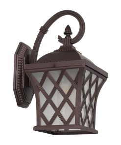 GloboStar® LELIA 01251 Vintage Φωτιστικό Τοίχου Απλίκα Μονόφωτο Σκούρο Καφέ Μεταλλικό Πλέγμα Μ24 x Π19 x Υ37cm 14 GloboStar® LELIA 01251 Vintage Φωτιστικό Τοίχου Απλίκα Μονόφωτο Σκούρο Καφέ Μεταλλικό Πλέγμα Μ24 x Π19 x Υ37cm 2