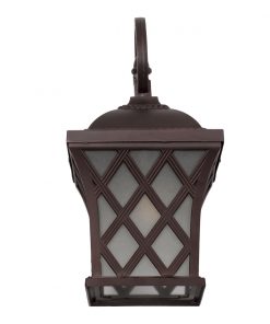 GloboStar® LELIA 01251 Vintage Φωτιστικό Τοίχου Απλίκα Μονόφωτο Σκούρο Καφέ Μεταλλικό Πλέγμα Μ24 x Π19 x Υ37cm 18 GloboStar® LELIA 01251 Vintage Φωτιστικό Τοίχου Απλίκα Μονόφωτο Σκούρο Καφέ Μεταλλικό Πλέγμα Μ24 x Π19 x Υ37cm 6