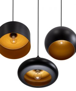 GloboStar® ROCKFORD 01287 SET 3 Μοντέρνα Κρεμαστά Φωτιστικά Οροφής Μονόφωτα Μαύρα Μεταλλικά Καμπάνα 15 GloboStar® ROCKFORD 01287 SET 3 Μοντέρνα Κρεμαστά Φωτιστικά Οροφής Μονόφωτα Μαύρα Μεταλλικά Καμπάνα 5