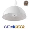 GloboStar® SERENIA WHITE 01271 Μοντέρνο Κρεμαστό Φωτιστικό Οροφής Μονόφωτο Λευκό Γύψινο Καμπάνα Φ60 x Y30cm 1 GloboStar® SERENIA WHITE 01271 Μοντέρνο Κρεμαστό Φωτιστικό Οροφής Μονόφωτο Λευκό Γύψινο Καμπάνα Φ60 x Y30cm