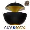 GloboStar® SEVILLE BLACK 01269 Μοντέρνο Κρεμαστό Φωτιστικό Οροφής Μονόφωτο Μαύρο Μεταλλικό Φ35 x Y33cm 2 GloboStar® SEVILLE BLACK 01269 Μοντέρνο Κρεμαστό Φωτιστικό Οροφής Μονόφωτο Μαύρο Μεταλλικό Φ35 x Y33cm