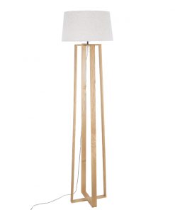 GloboStar® TOWER 01264 Μοντέρνο Φωτιστικό Δαπέδου Μονόφωτο 1 x E27 Μπεζ Ξύλινο Καμπάνα D40 x H166cm 15 GloboStar® TOWER 01264 Μοντέρνο Φωτιστικό Δαπέδου Μονόφωτο 1 x E27 Μπεζ Ξύλινο Καμπάνα D40 x H166cm 4