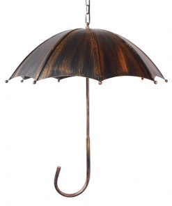 GloboStar® UMBRELLA 01406 Vintage Industrial Κρεμαστό Φωτιστικό Οροφής Πολύφωτο Μαύρο Καφέ Σκουριά Μεταλλικό Φ58 x Υ60cm 15 GloboStar® UMBRELLA 01406 Vintage Industrial Κρεμαστό Φωτιστικό Οροφής Πολύφωτο Μαύρο Καφέ Σκουριά Μεταλλικό Φ58 x Υ60cm 5