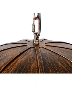 GloboStar® UMBRELLA 01406 Vintage Industrial Κρεμαστό Φωτιστικό Οροφής Πολύφωτο Μαύρο Καφέ Σκουριά Μεταλλικό Φ58 x Υ60cm 18 GloboStar® UMBRELLA 01406 Vintage Industrial Κρεμαστό Φωτιστικό Οροφής Πολύφωτο Μαύρο Καφέ Σκουριά Μεταλλικό Φ58 x Υ60cm 8