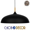 GloboStar® VALLETE BLACK 01259 Μοντέρνο Κρεμαστό Φωτιστικό Οροφής Μονόφωτο Μαύρο Μεταλλικό Καμπάνα Φ60 x Y35cm 2 GloboStar® VALLETE BLACK 01259 Μοντέρνο Κρεμαστό Φωτιστικό Οροφής Μονόφωτο Μαύρο Μεταλλικό Καμπάνα Φ60 x Y35cm