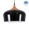 GloboStar® VILI BLACK 01261 Μοντέρνο Κρεμαστό Φωτιστικό Οροφής Μονόφωτο Μαύρο Μεταλλικό Καμπάνα Φ35 x Y27cm 2 GloboStar® VILI BLACK 01261 Μοντέρνο Κρεμαστό Φωτιστικό Οροφής Μονόφωτο Μαύρο Μεταλλικό Καμπάνα Φ35 x Y27cm