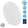 LED Πλαφονιέρα Οροφής Φ26cm 20W 230V 1870lm 180° Αδιάβροχη IP54 Φυσικό Λευκό 4500k GloboStar 05552