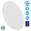 LED Πλαφονιέρα Οροφής Φ33cm 30 Watt 2780 Lumen Αδιάβροχη IP54 Θερμό Λευκό 3000k GloboStar 05554