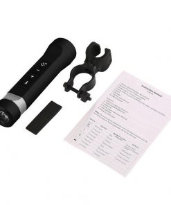 LED Φακός Επαναφορτιζόμενος 8W 800lm Μαύρος POWERBANK με Βάση Στήριξης Ποδηλάτου και Υποδοχές SD Card - USB με Ηχείο 3W Bluetooth GloboStar 06208 19 LED Φακός Επαναφορτιζόμενος 8W 800lm Μαύρος POWERBANK με Βάση Στήριξης Ποδηλάτου και Υποδοχές SD Card USB με Ηχείο 3W Bluetooth GloboStar 06208 9