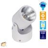 LED Φωτιστικό Σποτ Οροφής με Σπαστή Βάση White Body 10W 230V 1400lm 24° Θερμό Λευκό 3000k GloboStar 93006