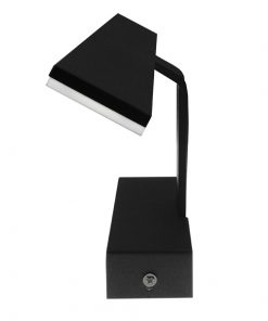 Alternative view of LED Φωτιστικό Τοίχου Αρχιτεκτονικού Φωτισμού 42cm Καθρέπτη / Πίνακα Μαύρο Αδιάβροχο IP54 12 Watt SMD 2835 120° 1440lm 230V Φυσικό Λευκό GloboStar 93343