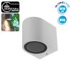 LED Φωτιστικό Τοίχου Αρχιτεκτονικού Φωτισμού Λευκό Down GU10 Αδιάβροχο IP65 GloboStar 90094 1 LED Φωτιστικό Τοίχου Αρχιτεκτονικού Φωτισμού Λευκό Down GU10 Αδιάβροχο IP65 GloboStar 90094