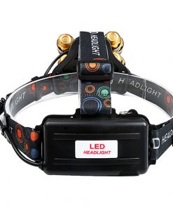 Πανίσχυρος Φακός Κεφαλής LED CREE XML2-T6 CHIP Χρυσό Επαναφορτιζόμενος 5000 Lumen 5200mAh GloboStar 05999 13 Πανίσχυρος Φακός Κεφαλής LED CREE XML2 T6 CHIP Χρυσό Επαναφορτιζόμενος 5000 Lumen 5200mAh GloboStar 05999 4