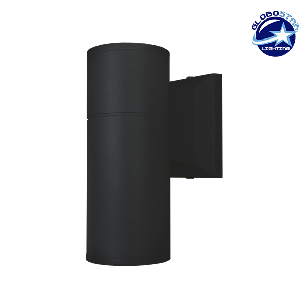 Φωτιστικό Τοίχου Wally Μαύρο Αλουμινίου Αδιάβροχο IP65 Down Gu10 GloboStar 90061 3 Φωτιστικό Τοίχου Wally Μαύρο Αλουμινίου Αδιάβροχο IP65 Down Gu10 GloboStar 90061