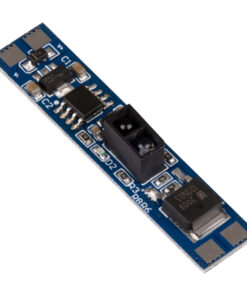 GloboStar® GLOBOSTAR® SENSORA 70698 Ανιχνευτής / Αισθητήρας Κίνησης Χεριού Ειδικός για Προφίλ Αλουμινίου DC 5-24V 6A 144W Max IP20 - Μ4.9 x Π1 x Υ0.7cm - 2 Χρόνια Εγγύηση