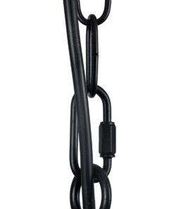 GLOBOSTAR® PENNSYLVANIA 00541 Vintage Κρεμαστό Φωτιστικό Οροφής με Ντουί 6 x E14 AC 220-240V IP20 - Μαύρο & Μπεζ - Μ64 x Π64 x Υ63cm 24 00541 10