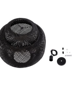 GLOBOSTAR® MALDIVES 00579 Boho Κρεμαστό Φωτιστικό Οροφής με Ντουί 1 x E27 AC 220-240V IP20 - Μαύρο - Μ56 x Π56 x Y54cm 18 00579 8