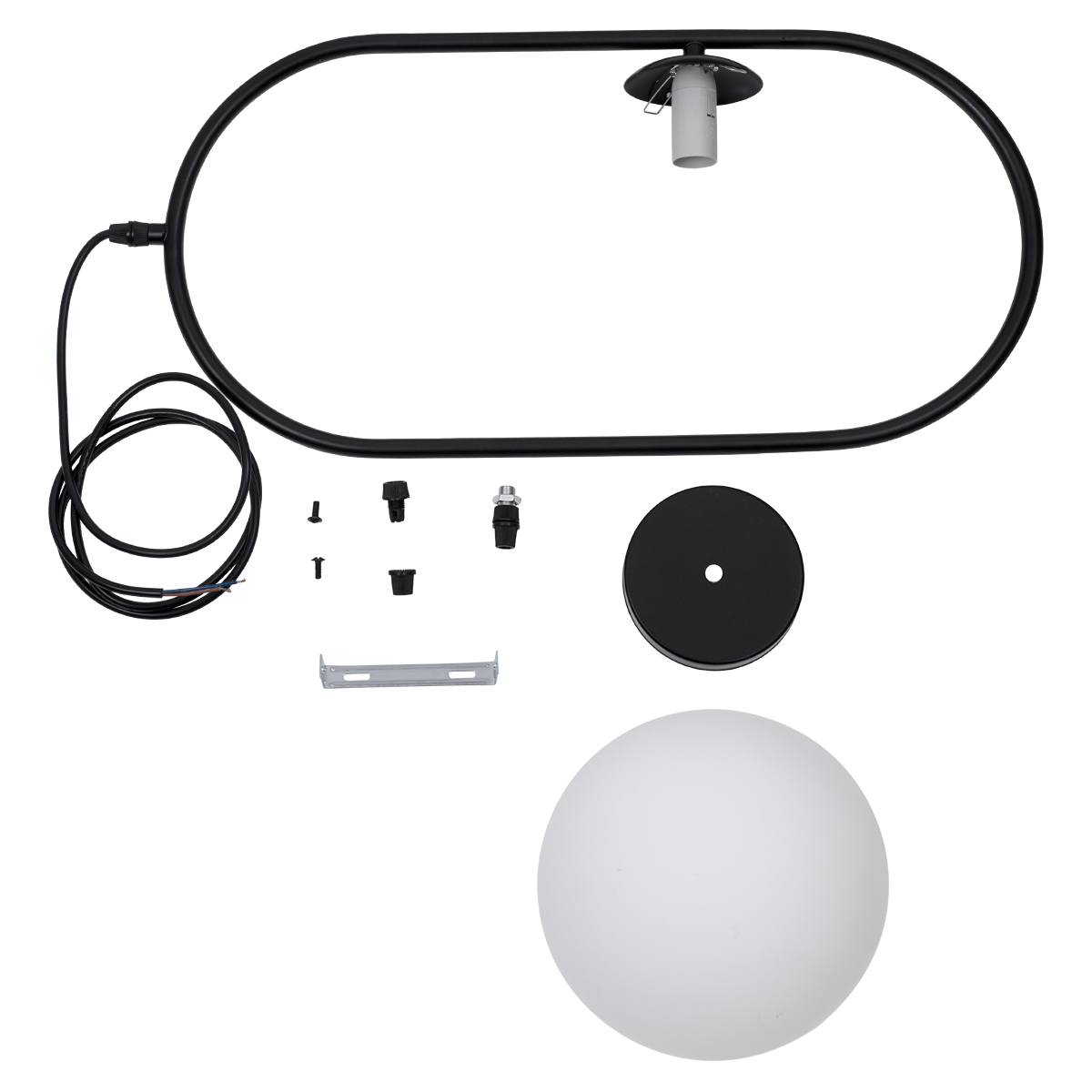 GLOBOSTAR® HAMBURG 00591 Μοντέρνο Κρεμαστό Φωτιστικό Οροφής με Ντουί 1 x E14 AC 220-240V IP20 - Μαύρο & Λευκό - Μ25 x Π20 x Υ50cm 14 GLOBOSTAR® HAMBURG 00591 Μοντέρνο Κρεμαστό Φωτιστικό Οροφής με Ντουί 1 x E14 AC 220-240V IP20 - Μαύρο & Λευκό - Μ25 x Π20 x Υ50cm - Image 12