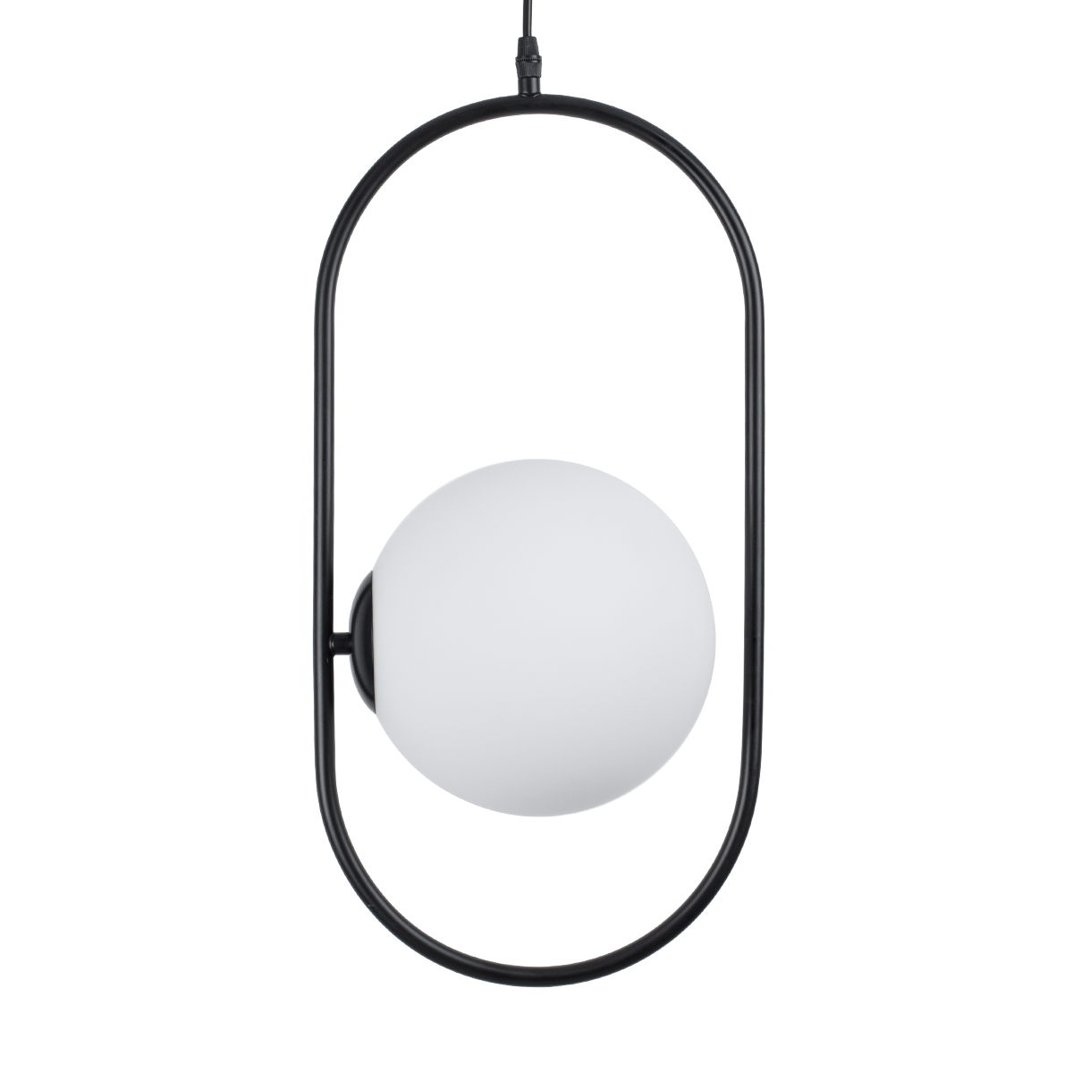 GLOBOSTAR® HAMBURG 00591 Μοντέρνο Κρεμαστό Φωτιστικό Οροφής με Ντουί 1 x E14 AC 220-240V IP20 - Μαύρο & Λευκό - Μ25 x Π20 x Υ50cm 6 GLOBOSTAR® HAMBURG 00591 Μοντέρνο Κρεμαστό Φωτιστικό Οροφής με Ντουί 1 x E14 AC 220-240V IP20 - Μαύρο & Λευκό - Μ25 x Π20 x Υ50cm - Image 4