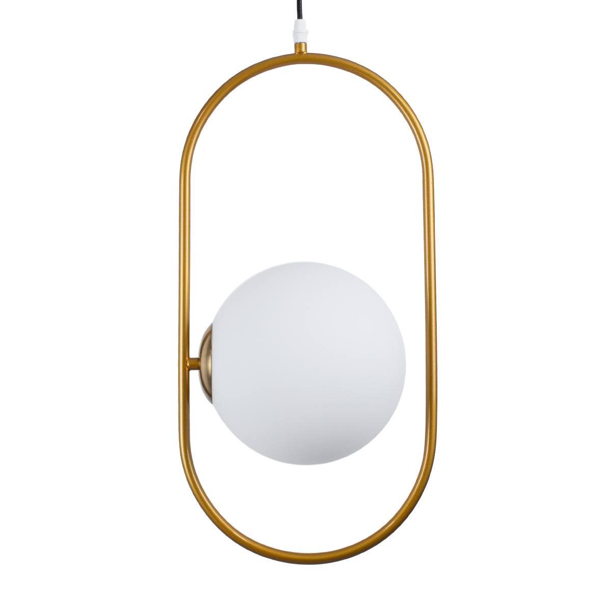 GLOBOSTAR® HAMBURG 00592 Μοντέρνο Κρεμαστό Φωτιστικό Οροφής με Ντουί 1 x E14 AC 220-240V IP20 - Χρυσό & Λευκό - Μ25 x Π20 x Υ50cm 6 GLOBOSTAR® HAMBURG 00592 Μοντέρνο Κρεμαστό Φωτιστικό Οροφής με Ντουί 1 x E14 AC 220-240V IP20 - Χρυσό & Λευκό - Μ25 x Π20 x Υ50cm - Image 4