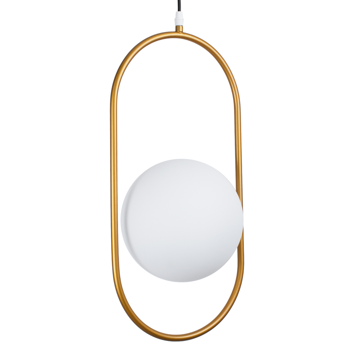 GLOBOSTAR® HAMBURG 00592 Μοντέρνο Κρεμαστό Φωτιστικό Οροφής με Ντουί 1 x E14 AC 220-240V IP20 - Χρυσό & Λευκό - Μ25 x Π20 x Υ50cm 8 GLOBOSTAR® HAMBURG 00592 Μοντέρνο Κρεμαστό Φωτιστικό Οροφής με Ντουί 1 x E14 AC 220-240V IP20 - Χρυσό & Λευκό - Μ25 x Π20 x Υ50cm - Image 6