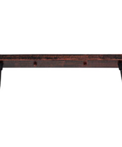 GLOBOSTAR® TRIANGLE 00613 Μοντέρνο Κρεμαστό Φωτιστικό Οροφής με Ντουί 2 x E27 AC 220-240V IP20 - Χάλκινο - Μ60 x Π22 x Y130cm 20 00613 9