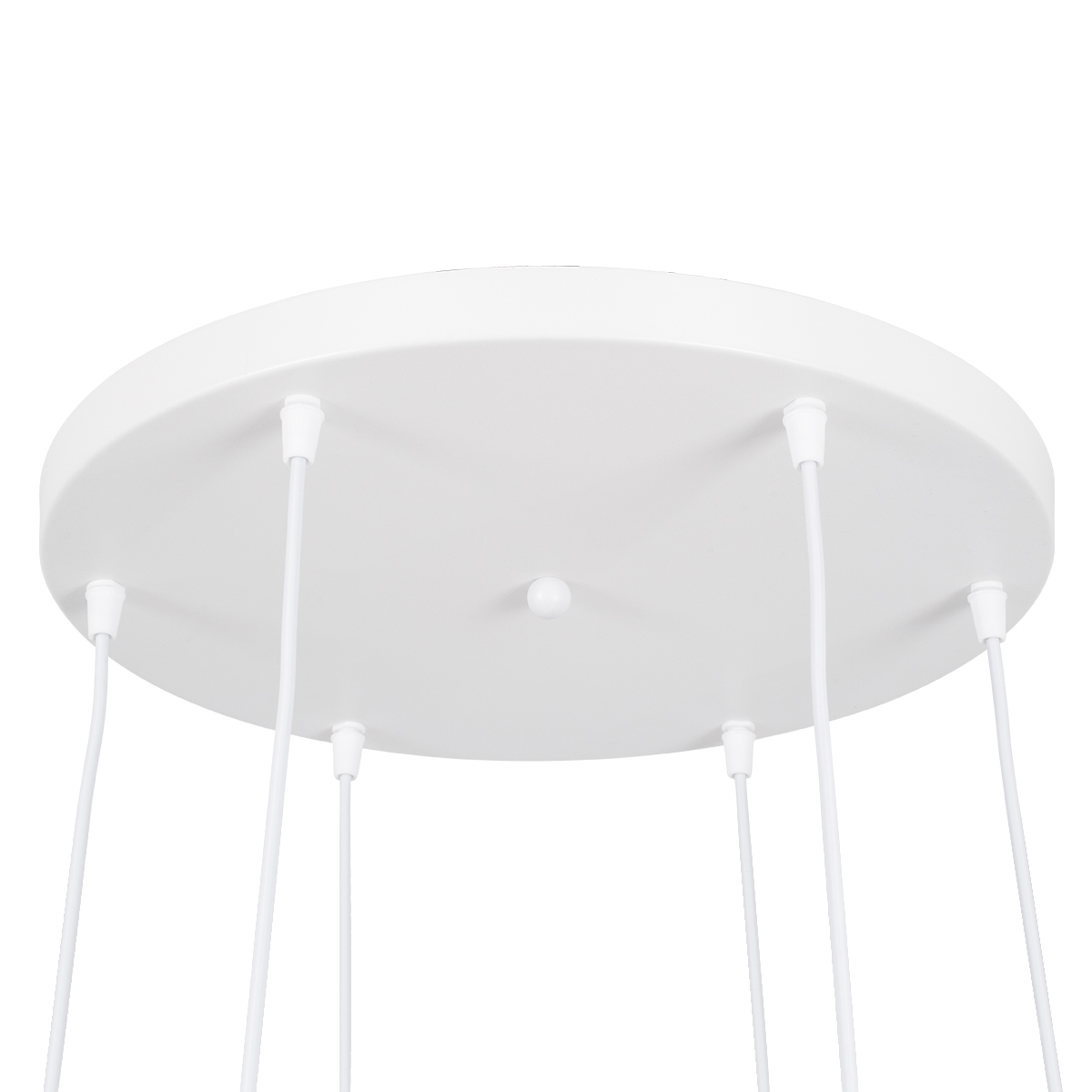 GLOBOSTAR® DILLON 00629 Μοντέρνο Κρεμαστό Φωτιστικό Οροφής με Ντουί 6 x E27 AC 220-240V IP20 - Λευκό & Μπεζ - Μ52 x Π52 x Y130cm 9 GLOBOSTAR® DILLON 00629 Μοντέρνο Κρεμαστό Φωτιστικό Οροφής με Ντουί 6 x E27 AC 220-240V IP20 - Λευκό & Μπεζ - Μ52 x Π52 x Y130cm - Image 7