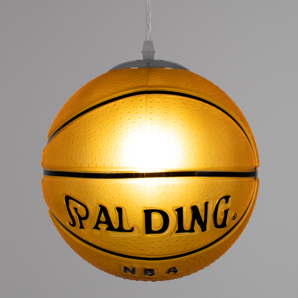 GLOBOSTAR® SPALDING NBA 00649 Παιδικό Κρεμαστό Φωτιστικό Οροφής με Ντουί 1 x E27 AC 220-240V IP20 - Πορτοκαλί & Μαύρο - Μ25 x Π25 x Υ25cm 4 GLOBOSTAR® SPALDING NBA 00649 Παιδικό Κρεμαστό Φωτιστικό Οροφής με Ντουί 1 x E27 AC 220-240V IP20 - Πορτοκαλί & Μαύρο - Μ25 x Π25 x Υ25cm - Image 2