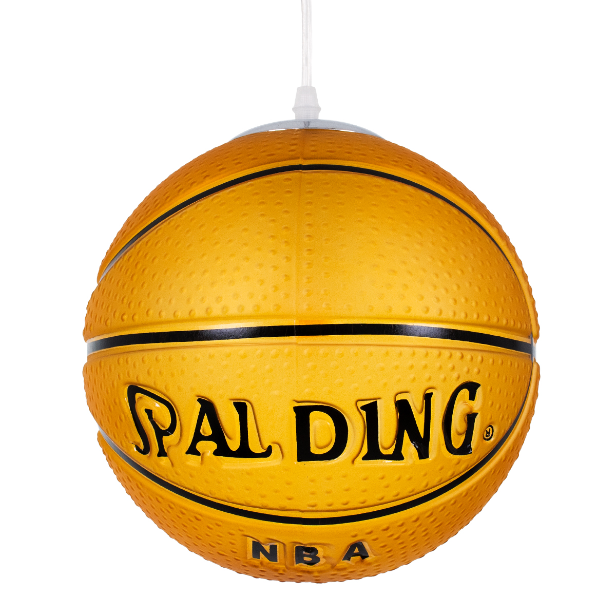 GLOBOSTAR® SPALDING NBA 00649 Παιδικό Κρεμαστό Φωτιστικό Οροφής με Ντουί 1 x E27 AC 220-240V IP20 - Πορτοκαλί & Μαύρο - Μ25 x Π25 x Υ25cm 6 GLOBOSTAR® SPALDING NBA 00649 Παιδικό Κρεμαστό Φωτιστικό Οροφής με Ντουί 1 x E27 AC 220-240V IP20 - Πορτοκαλί & Μαύρο - Μ25 x Π25 x Υ25cm - Image 4