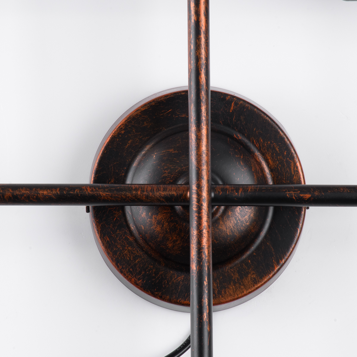 GloboStar® PIPING 00662 Vintage Επιτοίχιο Φωτιστικό Πολύφωτο 4 x E27 IP20 Χάλκινο Μέταλλο - Μ40 x Π9 x Υ52cm 7 GloboStar® PIPING 00662 Vintage Επιτοίχιο Φωτιστικό Πολύφωτο 4 x E27 IP20 Χάλκινο Μέταλλο - Μ40 x Π9 x Υ52cm - Image 6