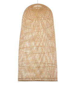 GLOBOSTAR® CALERO 00670 Boho Κρεμαστό Φωτιστικό Οροφής με Ντουί 1 x E27 AC 220-240V IP20 - Μπεζ - Μ60 x Π60 x Y120cm 15 00670 4