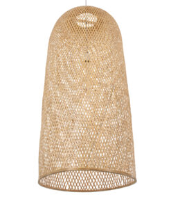 GLOBOSTAR® CALERO 00671 Boho Κρεμαστό Φωτιστικό Οροφής με Ντουί 1 x E27 AC 220-240V IP20 - Μπεζ - Μ50 x Π50 x Y110cm 16 00671 5