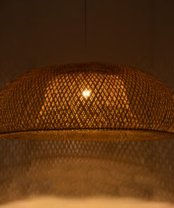 Alternative view of GLOBOSTAR® SAN TROPEZ 00673 Boho Κρεμαστό Φωτιστικό Οροφής με Ντουί 1 x E27 AC 220-240V IP20 - Μπεζ - Μ100 x Π100 x Y35cm