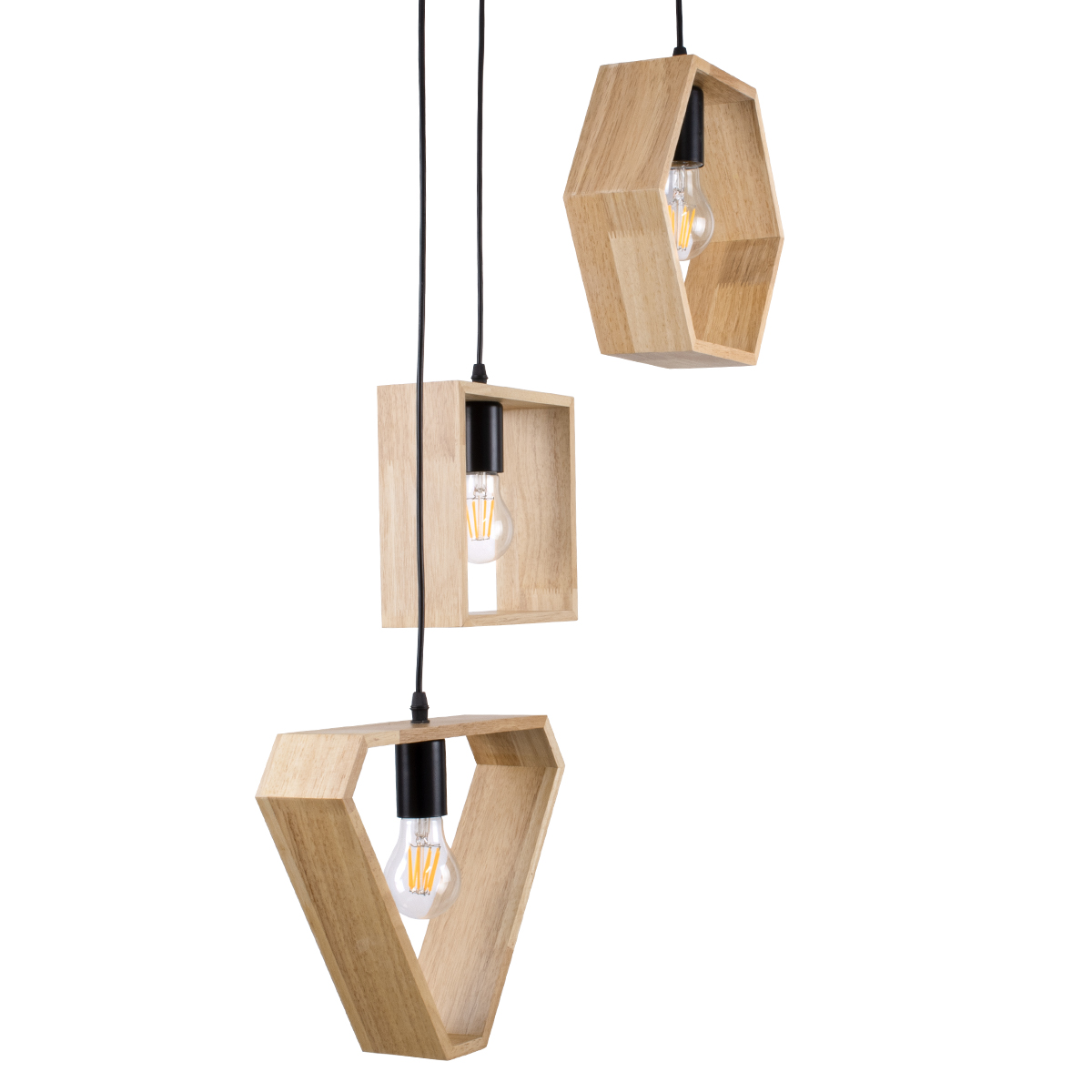 GLOBOSTAR® ELISE 00683 Μοντέρνο Κρεμαστό Φωτιστικό Οροφής με Ντουί 3 x E27 AC 220-240V IP20 - Μπεζ & Μαύρο - Μ55 x Π55 x Υ130cm 7 GLOBOSTAR® ELISE 00683 Μοντέρνο Κρεμαστό Φωτιστικό Οροφής με Ντουί 3 x E27 AC 220-240V IP20 - Μπεζ & Μαύρο - Μ55 x Π55 x Υ130cm - Image 5