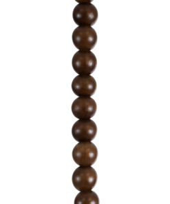 Alternative view of GLOBOSTAR® BEADS 00694 Vintage Κρεμαστό Φωτιστικό Οροφής με Ντουί 1 x E27 AC 220-240V IP20 - Καφέ - Μ4 x Π4 x Υ47cm