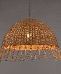 Alternative view of GLOBOSTAR® JAKARTA 00712 Boho Κρεμαστό Φωτιστικό Οροφής με Ντουί 1 x E27 AC 220-240V IP20 - Μπεζ - Μ50 x Π50 x Υ36cm