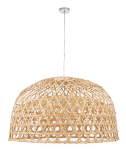 GLOBOSTAR® MANGEA 00717 Boho Κρεμαστό Φωτιστικό Οροφής με Ντουί 1 x E27 AC 220-240V IP20 - Μπεζ - Μ100 x Π100 x Υ59cm 14 00717 3