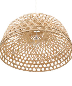 GLOBOSTAR® MANGEA 00717 Boho Κρεμαστό Φωτιστικό Οροφής με Ντουί 1 x E27 AC 220-240V IP20 - Μπεζ - Μ100 x Π100 x Υ59cm 16 00717 5