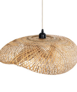 GLOBOSTAR® MEXICO 00719 Boho Κρεμαστό Φωτιστικό Οροφής με Ντουί 1 x E27 AC 220-240V IP20 - Μπεζ - Μ65 x Π46 x Υ30cm 15 00719 5