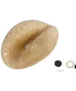 GLOBOSTAR® MEXICO 00721 Boho Κρεμαστό Φωτιστικό Οροφής με Ντουί 1 x E27 AC 220-240V IP20 - Μπεζ - Μ100 x Π80 x Υ35cm 22 00721 10