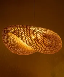 Alternative view of GLOBOSTAR® MEXICO 00721 Boho Κρεμαστό Φωτιστικό Οροφής με Ντουί 1 x E27 AC 220-240V IP20 - Μπεζ - Μ100 x Π80 x Υ35cm