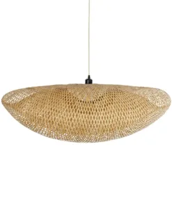 GLOBOSTAR® MEXICO 00721 Boho Κρεμαστό Φωτιστικό Οροφής με Ντουί 1 x E27 AC 220-240V IP20 - Μπεζ - Μ100 x Π80 x Υ35cm 19 00721 7