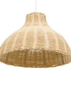 GLOBOSTAR® MAYOTTE 00724 Boho Κρεμαστό Φωτιστικό Οροφής με Ντουί 1 x E27 AC 220-240V IP20 - Μπεζ - Μ40 x Π40 x Υ28cm 15 00724 5