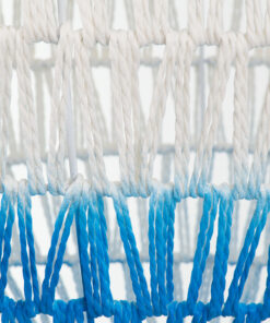 GLOBOSTAR® SANTOR 00729 Boho Κρεμαστό Φωτιστικό Οροφής με Ντουί 1 x E27 AC 220-240V IP20 - Λευκό & Μπλε - Μ50 x Π50 x Y50cm 17 00729 7