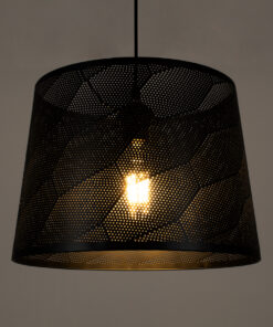 Alternative view of GLOBOSTAR® SPARKLE 00733 Μοντέρνο Κρεμαστό Φωτιστικό Οροφής με Ντουί 1 x E27 AC 220-240V IP20 - Μαύρο - Μ35 x Π35 x Υ26cm