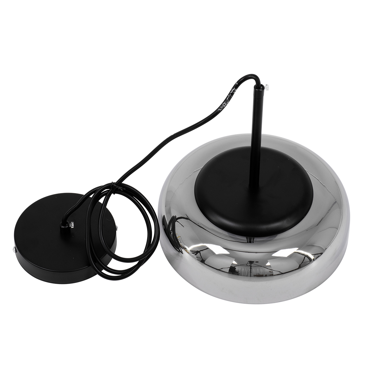 GLOBOSTAR® CHARLOTTE 00743 Μοντέρνο Κρεμαστό Φωτιστικό Οροφής LED 5W 500lm 180° AC 220-240V IP20 Θερμό Λευκό 2700K - Sanan SMD Chip - Μαύρο Φιμέ - Μ23 x Π23 x Υ23cm - 2 Xρόνια Εγγύηση 12 GLOBOSTAR® CHARLOTTE 00743 Μοντέρνο Κρεμαστό Φωτιστικό Οροφής LED 5W 500lm 180° AC 220-240V IP20 Θερμό Λευκό 2700K - Sanan SMD Chip - Μαύρο Φιμέ - Μ23 x Π23 x Υ23cm - 2 Xρόνια Εγγύηση - Image 10