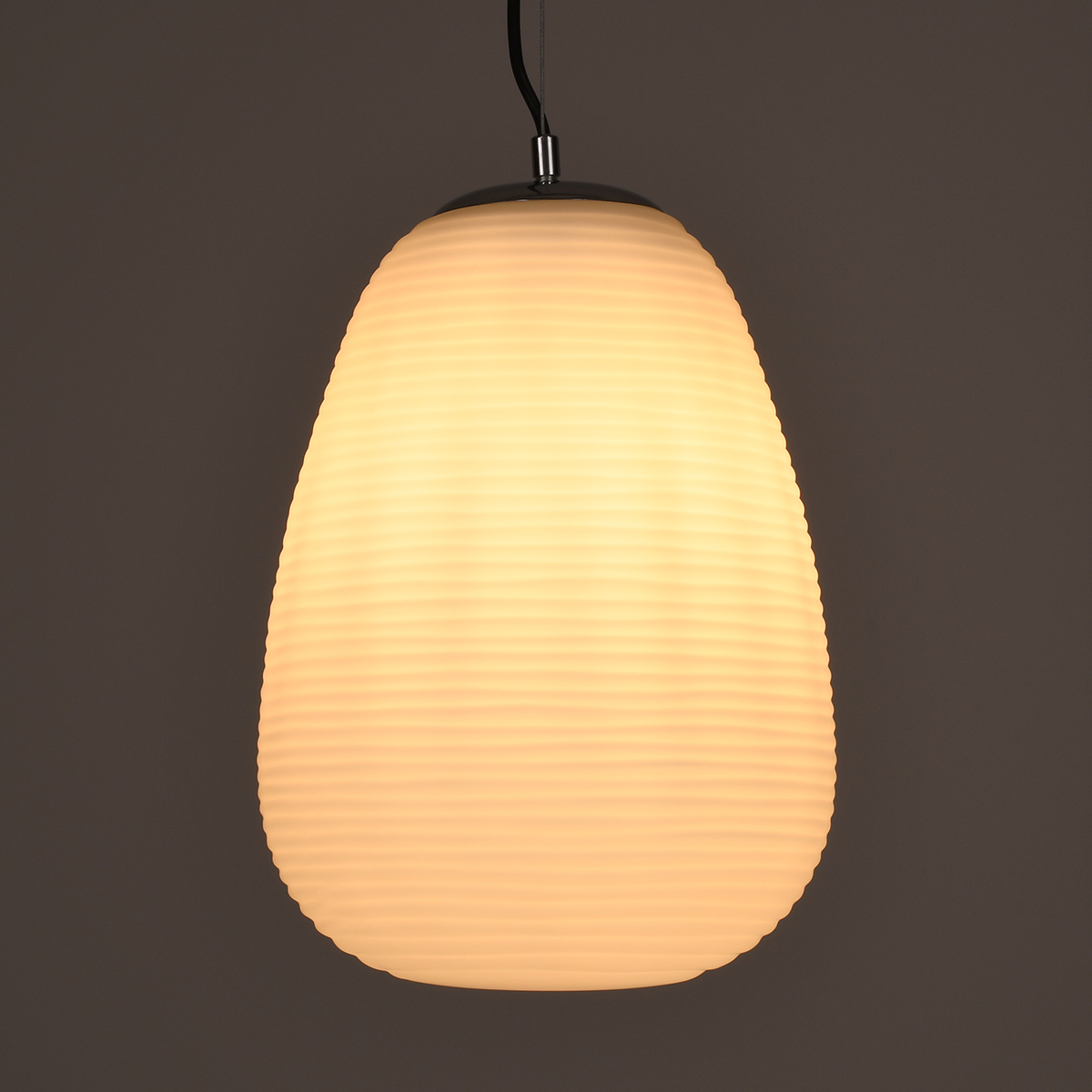 GLOBOSTAR® FREYA 00745 Μοντέρνο Κρεμαστό Φωτιστικό Οροφής με Ντουί 1 x E27 AC 220-240V IP20 - Λευκό & Ασημί - Μ24 x Π24 x Υ35cm 4 GLOBOSTAR® FREYA 00745 Μοντέρνο Κρεμαστό Φωτιστικό Οροφής με Ντουί 1 x E27 AC 220-240V IP20 - Λευκό & Ασημί - Μ24 x Π24 x Υ35cm - Image 2