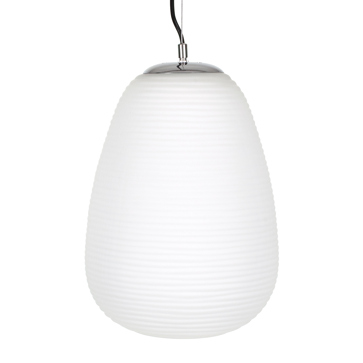 GLOBOSTAR® FREYA 00745 Μοντέρνο Κρεμαστό Φωτιστικό Οροφής με Ντουί 1 x E27 AC 220-240V IP20 - Λευκό & Ασημί - Μ24 x Π24 x Υ35cm 6 GLOBOSTAR® FREYA 00745 Μοντέρνο Κρεμαστό Φωτιστικό Οροφής με Ντουί 1 x E27 AC 220-240V IP20 - Λευκό & Ασημί - Μ24 x Π24 x Υ35cm - Image 4