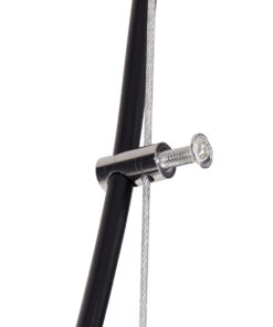 GLOBOSTAR® FREYA 00745 Μοντέρνο Κρεμαστό Φωτιστικό Οροφής με Ντουί 1 x E27 AC 220-240V IP20 - Λευκό & Ασημί - Μ24 x Π24 x Υ35cm 20 00745 8